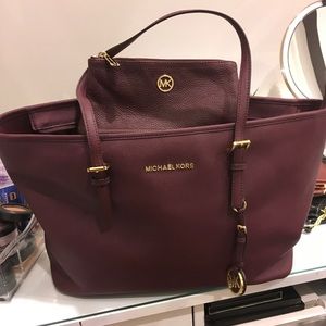 Michael Kors Leather Tote Bag